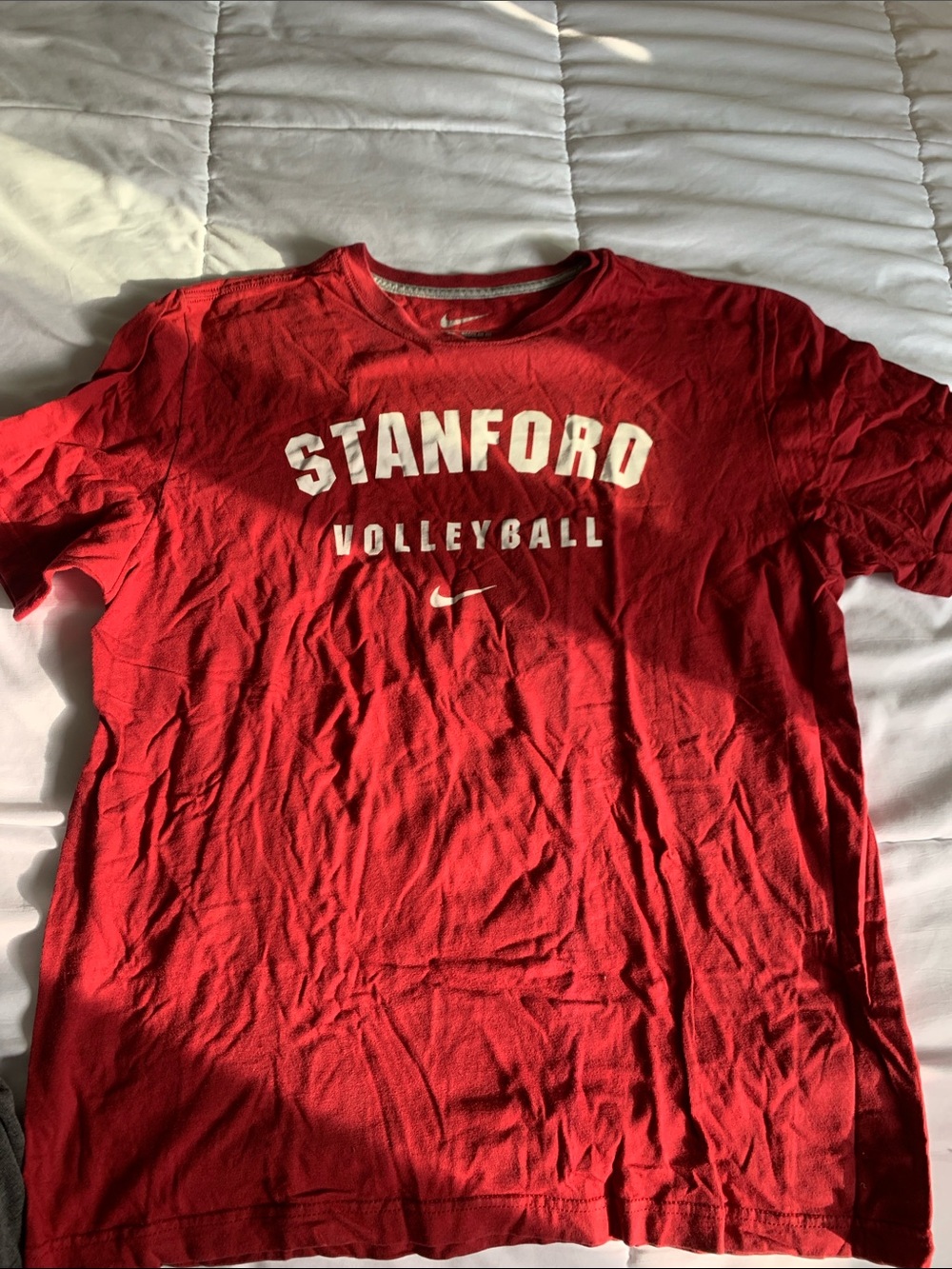 Nike Red Stanford Volleyball Graphic Tee